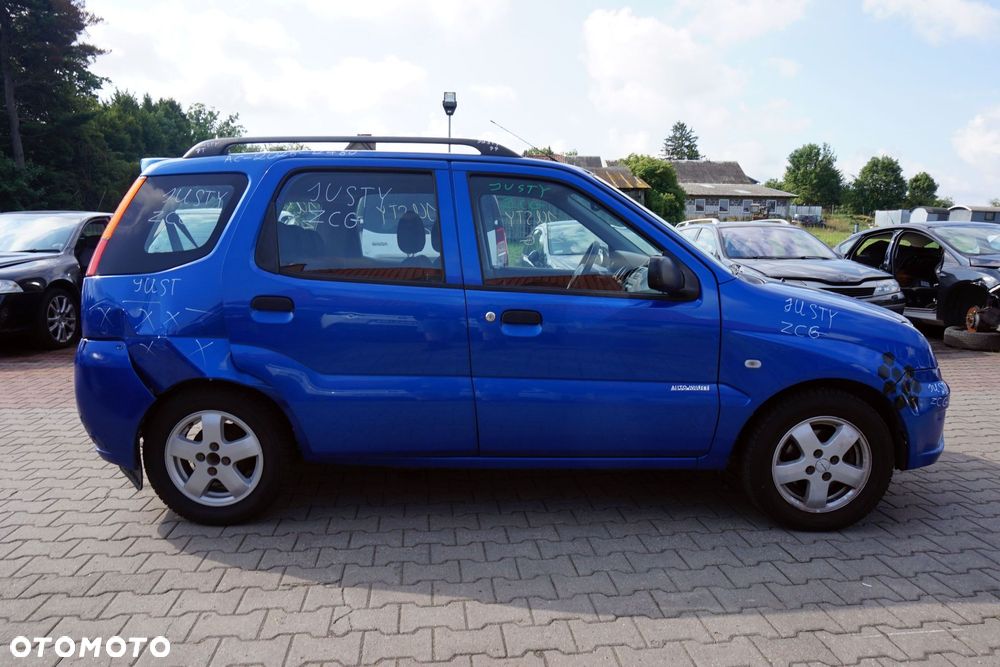SUBARU JUSTY III G3X 2006 ZCG 1.3 16V M13A 94KM 4WD NIEBIESKI na części - 6