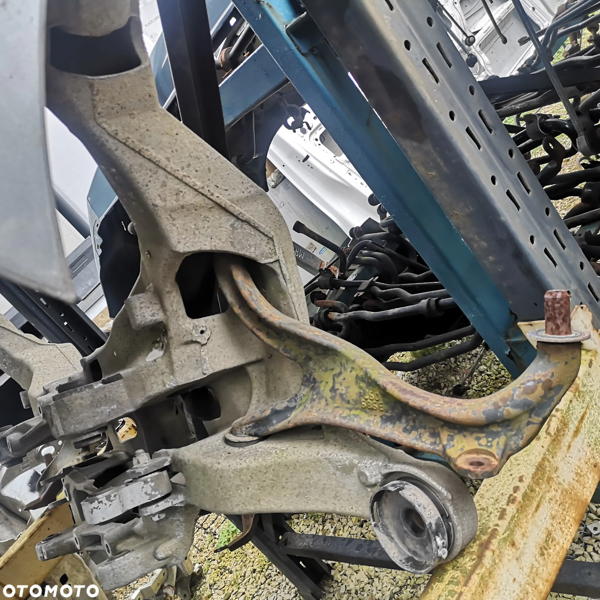WÓZEK SANKI KOŁYSKA TRAWERS TYŁ VOLVO V70 XC70 - 2