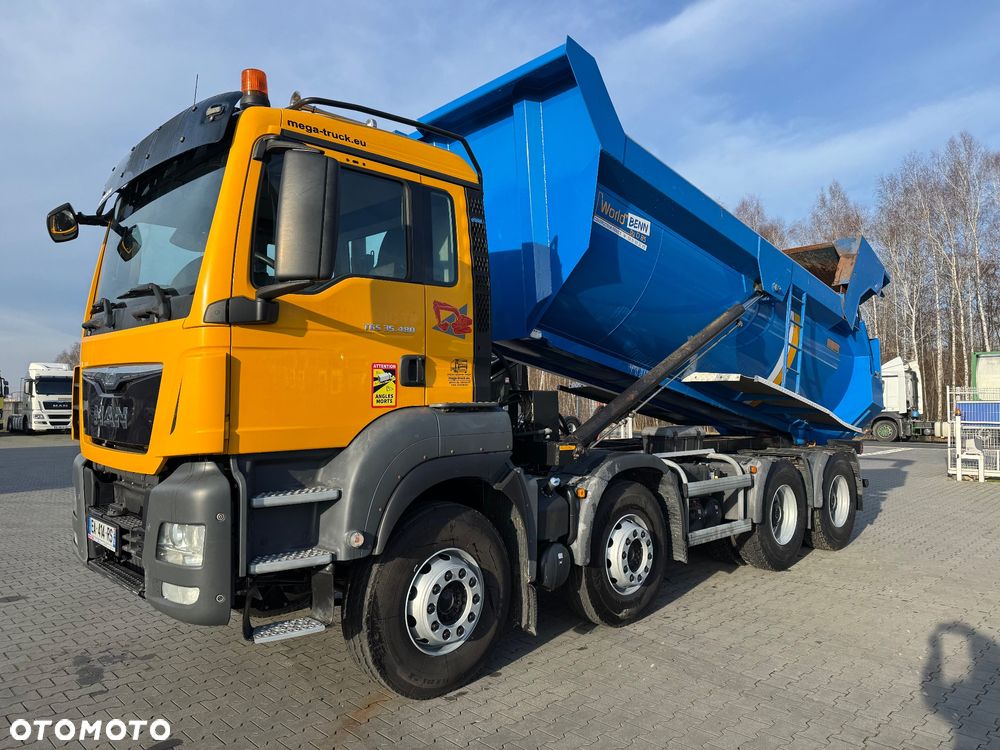 MAN TGS 35.480 8x4 HYDROKLAPA  IMPORT FRANCJA - 1