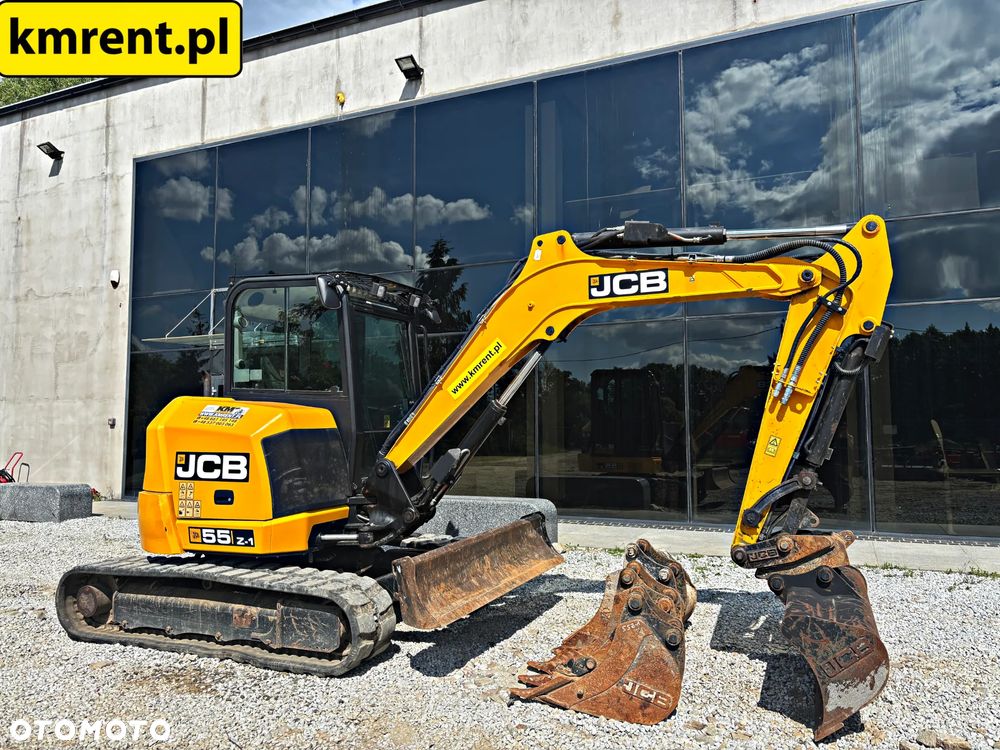 JCB 55Z-1 T3 MINI-KOPARKA 2019R | JCB 8030, 8035, 8040, 8050, 8055, YANMR VIO, KUBOTA KV, VOLVO ECR 48, KOMATSU PC50, VOLVO ECR25, CAT 308, 305 - 4