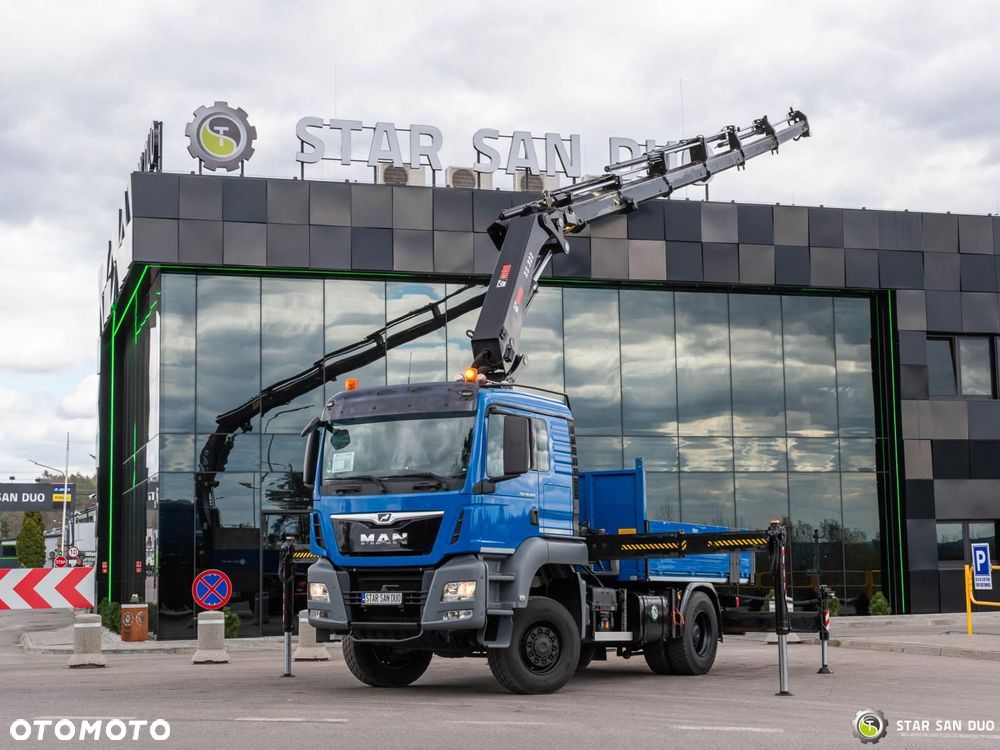 MAN TGS 18.460 4x4 HIAB 322 E-6 HIPRO HDS Żuraw - 10