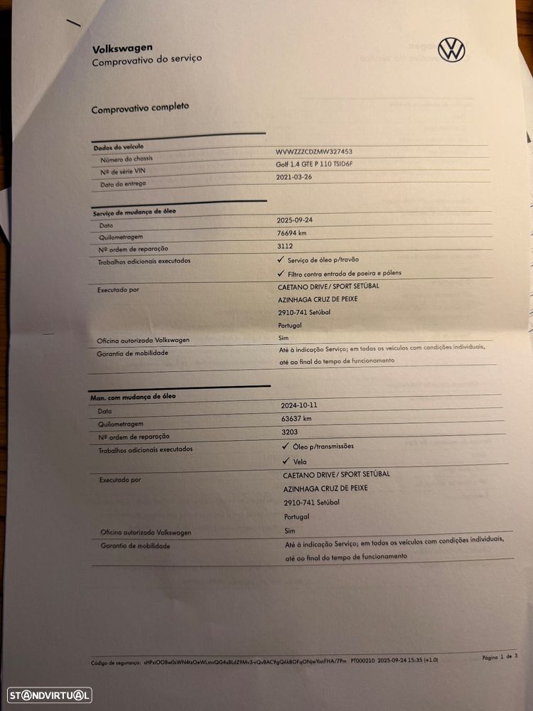 VW Golf 1.4 GTE Plug-in - 15