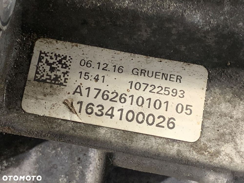 SKRZYNIA BIEGÓW  MERCEDES-BENZ KLASA A (W176) 2012 - 2018 A 180 (176.042) 90 kW [122 KM] benzyna - 7