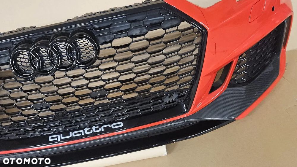 ZDERZAK Audi RS4 B9 ORYGINAŁ PRZÓD CARBON KARBON - 11