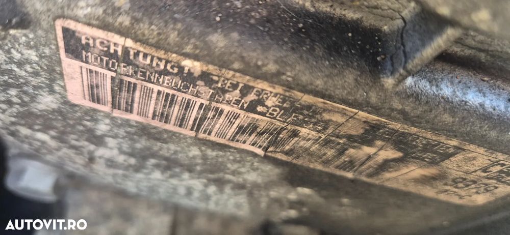 Cutie viteze manuala Vw Golf 5 Golf 5 plus Jetta Touran etc motor 1.6 FSi benzina cod motor BLF - 5