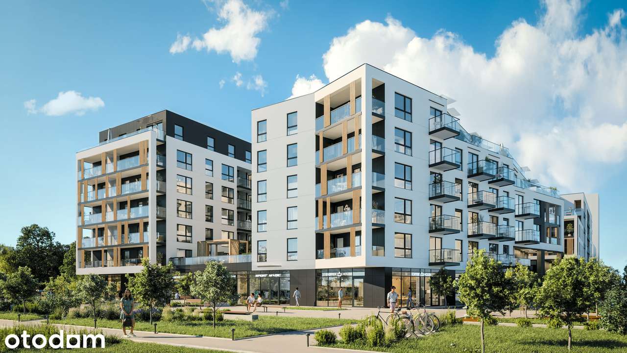 2-pokojowe mieszkanie 38m2 + loggia Bezpośrednio