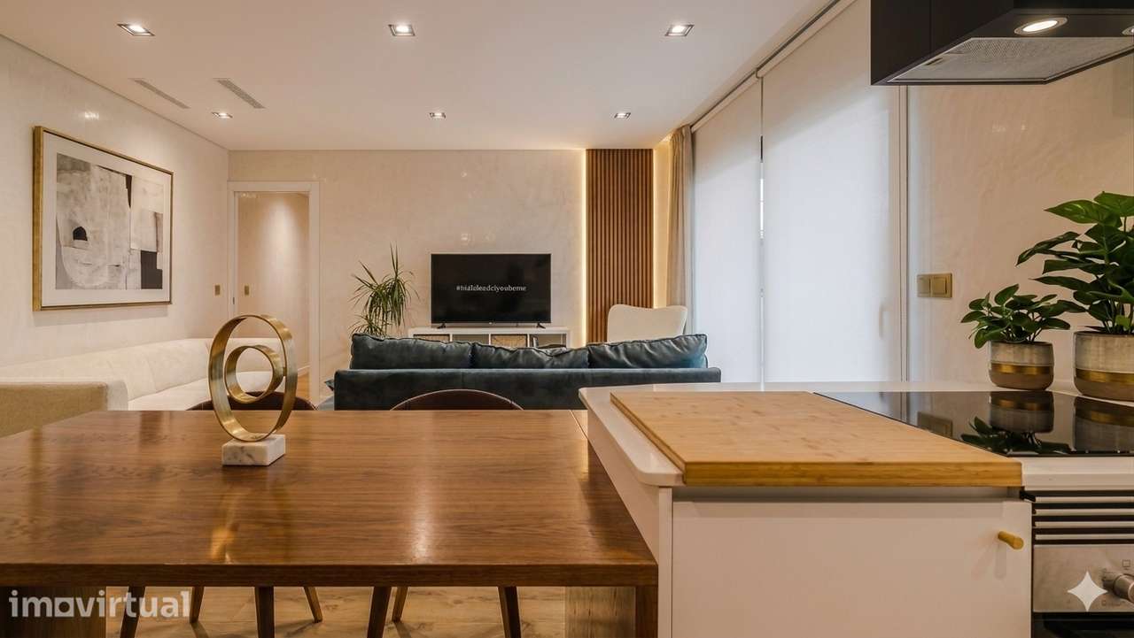 T2 Premium | Varanda 16,5 m² | Garagem | Centro de Aveiro | - Grande imagem: 3/21