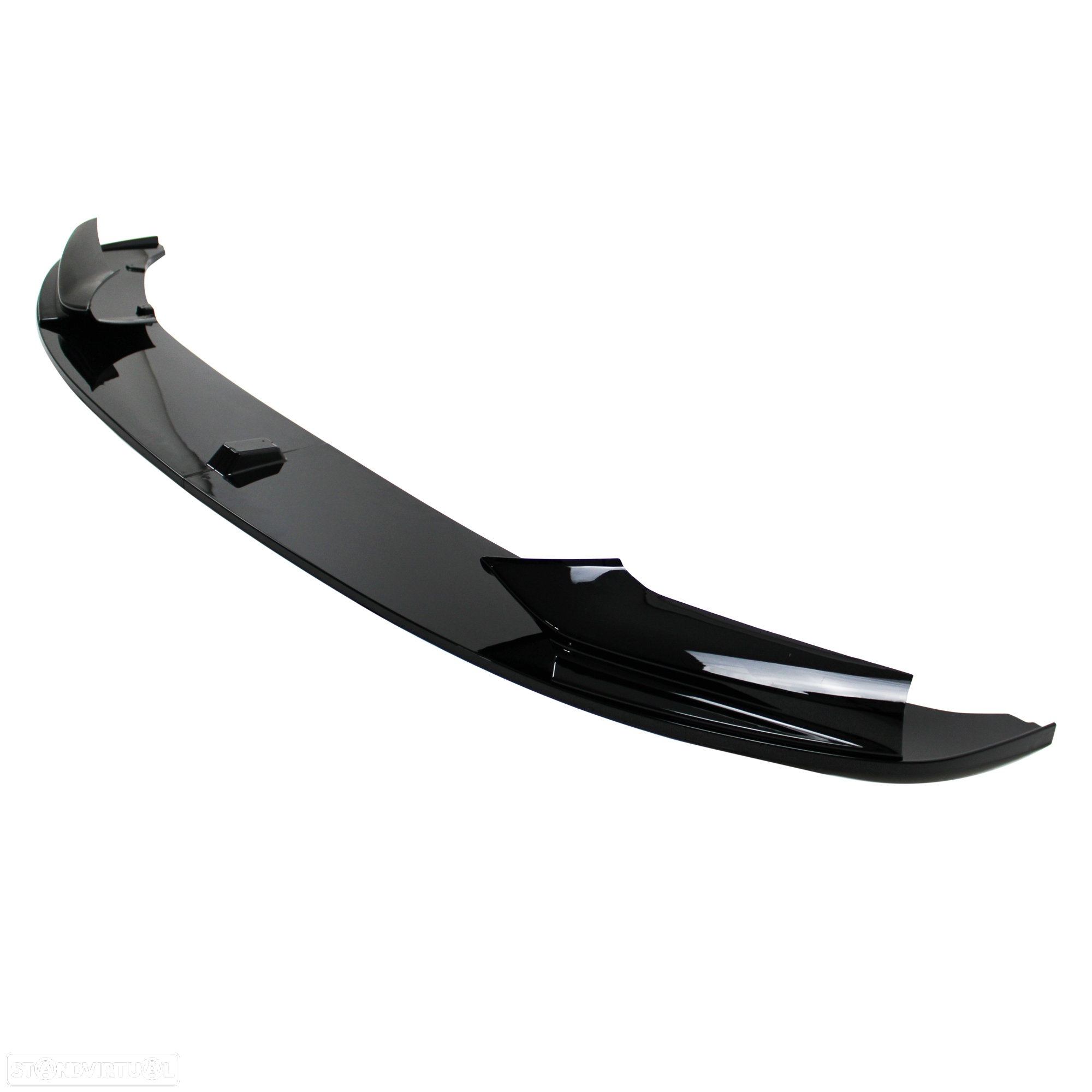Aba Spoiler / Lip Frontal BMW F10 / F11 10-16 em preto piano brilhante M-Performance Look ABS - 2