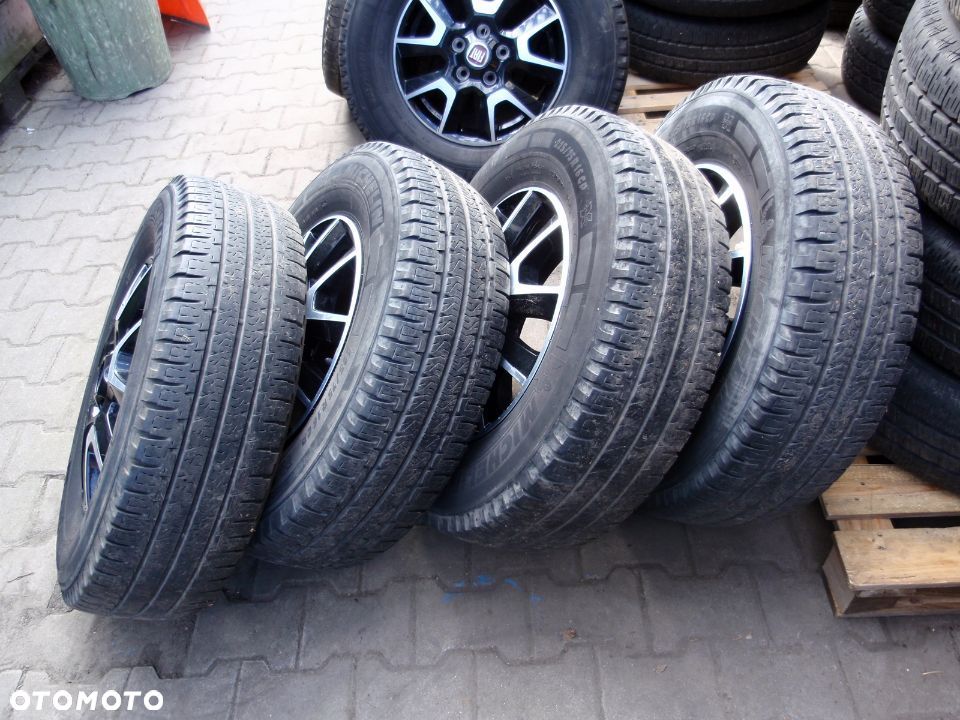 FIAT DUCATO BOXER JUMPER KOŁO ALUFELGA OPONA 225 75 R16 Michelin - 4