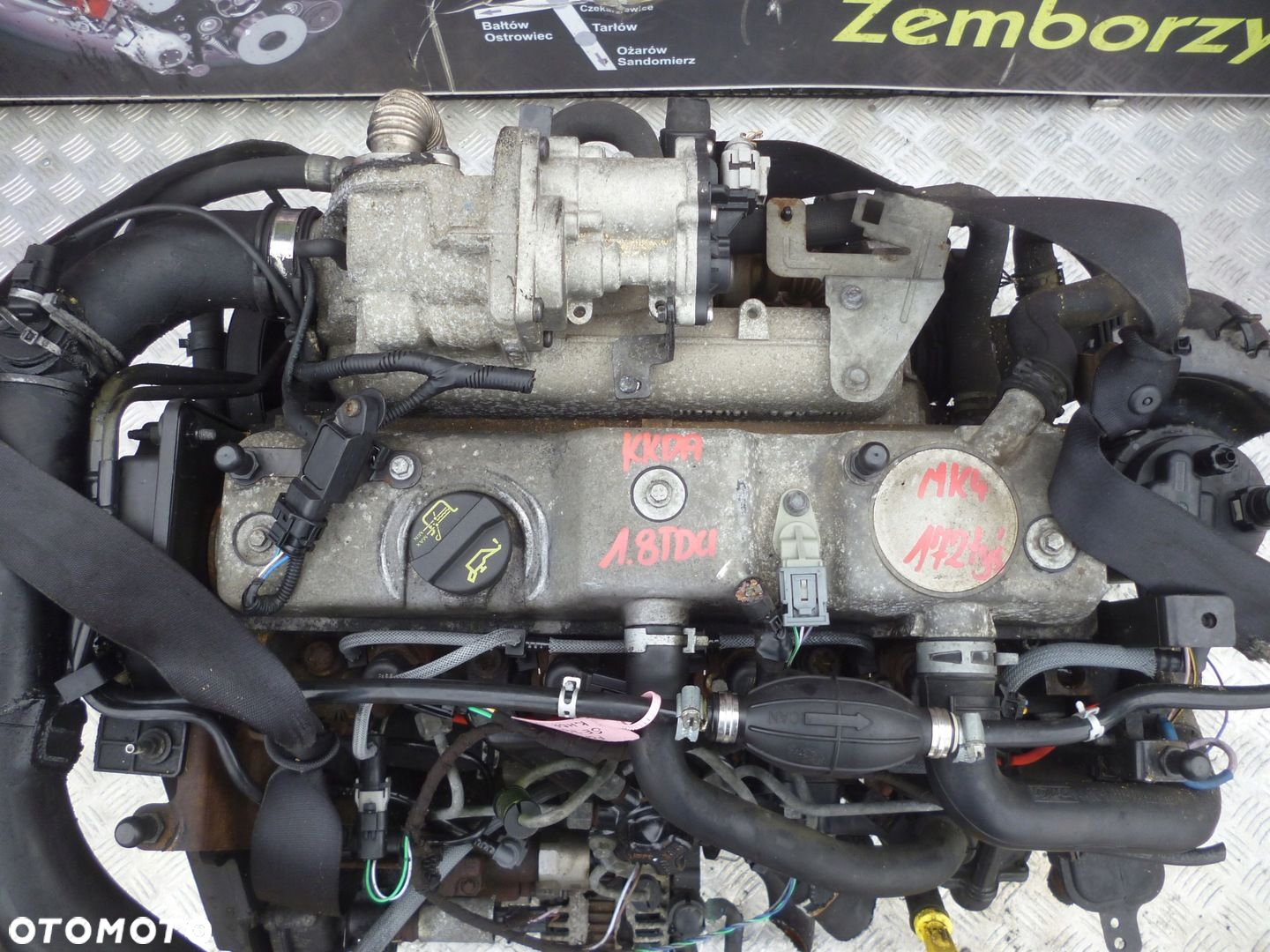 SILNIK FORD FOCUS MK4 1.8 TDCI KKDA 172 TYS Z POMPĄ - 2
