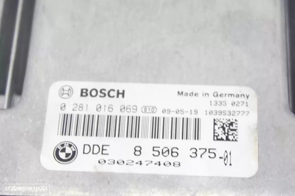 CENTRALINA MOTOR UCE BMW 1 2009 -8506375 - 4