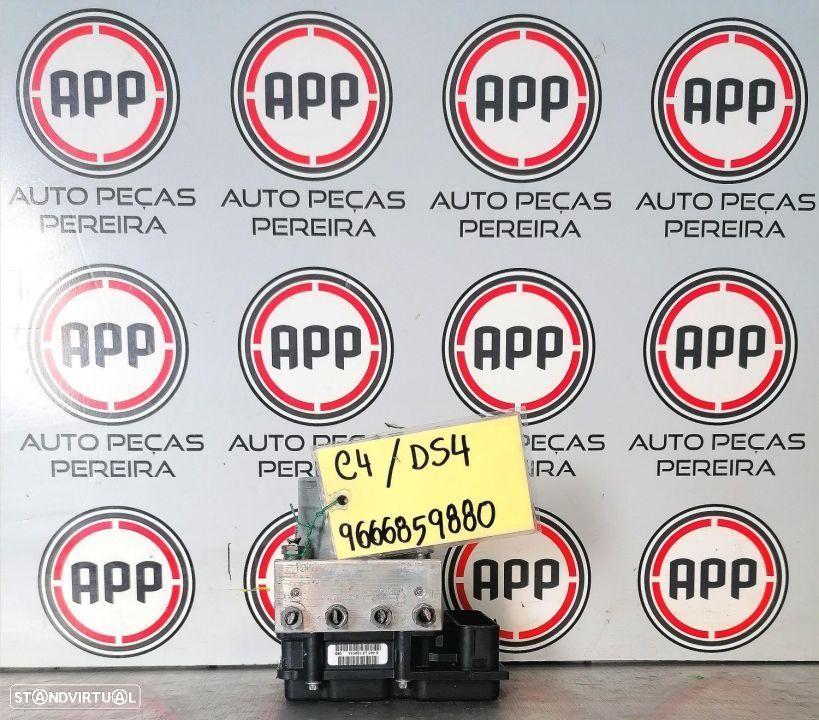 Módulo de abs C4, DS4 de 2012, referência 9666859880. - 1