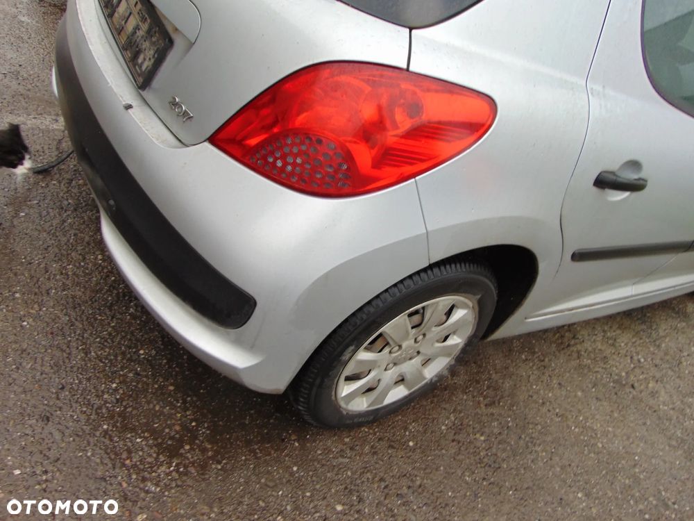 ZDERZAK TYŁ TYLNY PEUGEOT 207 HB EZRC - 2