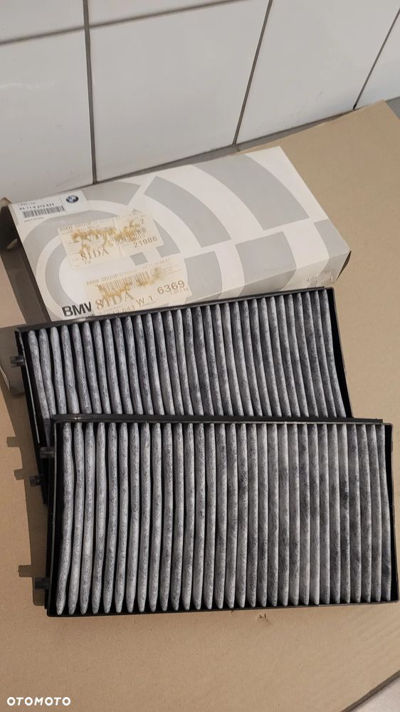 BMW OE 64119272643 filtr kabinowy E65 E66 Seria 7 - 1