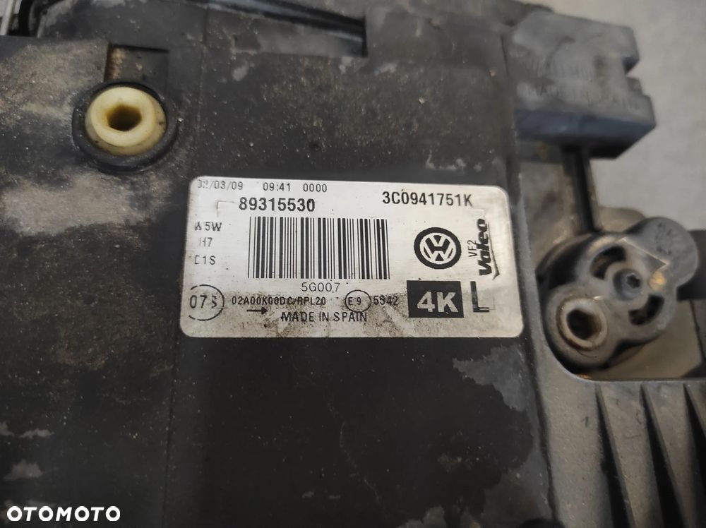 LAMPA PRZEDNIA LEWA VW PASSAT B6 .8. LIFT BI XENON SKRĘTNY WYSYŁKA !!! - 7