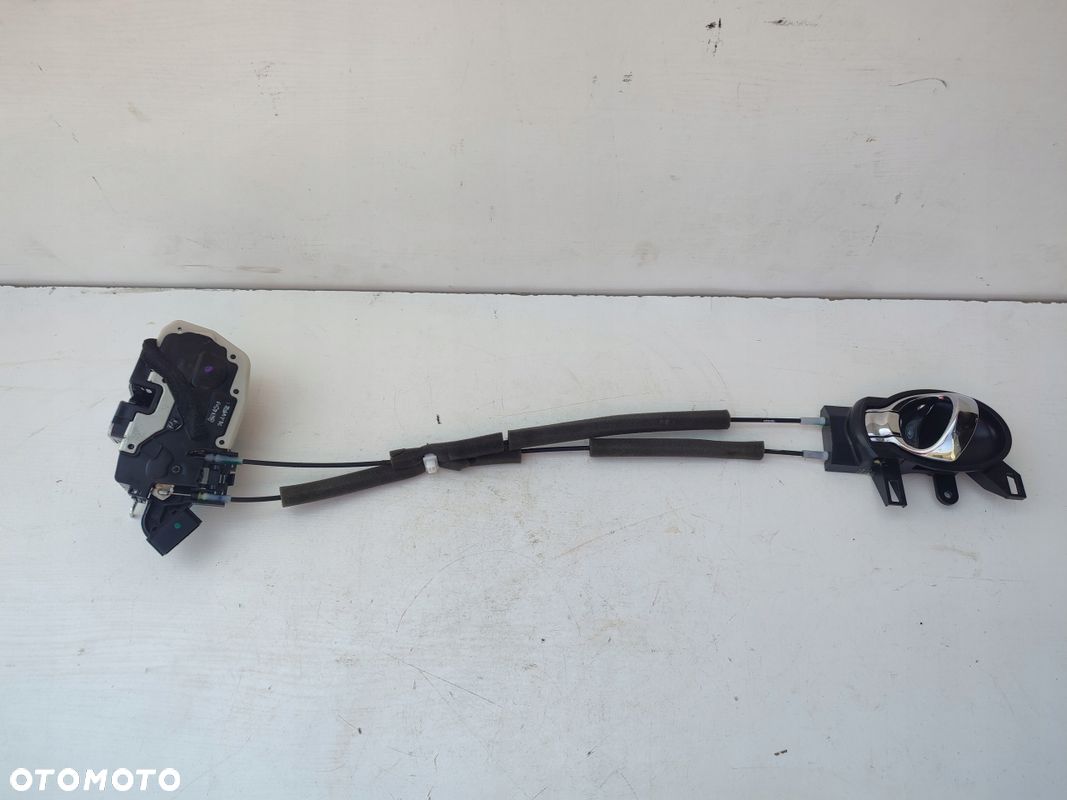 Zamek drzwi lewy przód NISSAN MICRA IV K13 LIFT EU 4PIN 75TYS PRZEBIEGU - 1