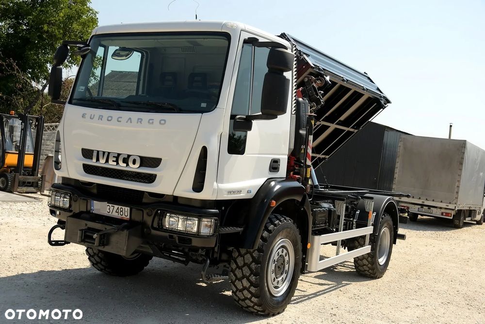 Iveco EUROCARGO 4x4 110E22 *WYWROT 3-STRONNY + HDS FASSI F80 * - 34