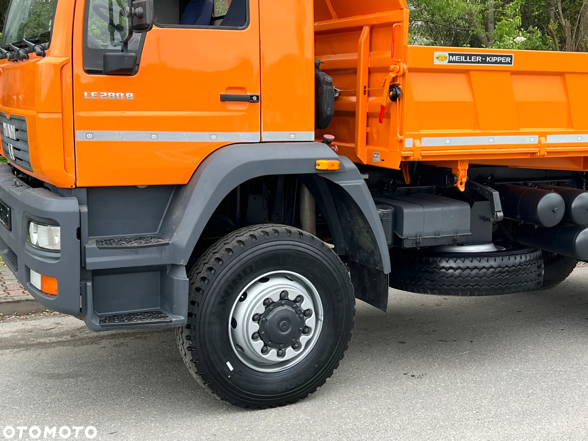 MAN * LE 280 B * MAN * 4x4 * Kiper Wywrotka x3 * Meiller * Sprowadzony * Stan Perfekcyjny * - 18