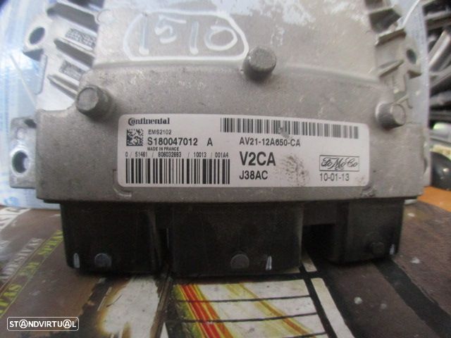 Centralina D75200130y   S180047012a FORD FIESTA 6 FASE 1 2010 1.2I 80CV 5P BORDEUX Continental - 2