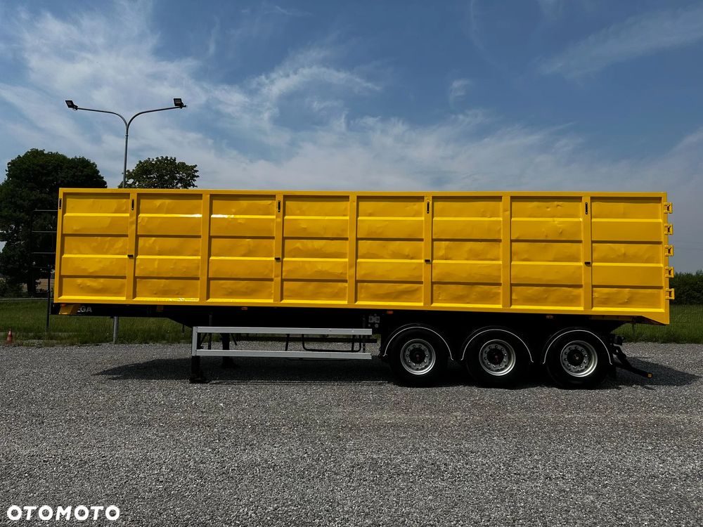 Mega / NACZEPA / WYWROTKA / 50M3 / STALOWA / DRZWI - 5