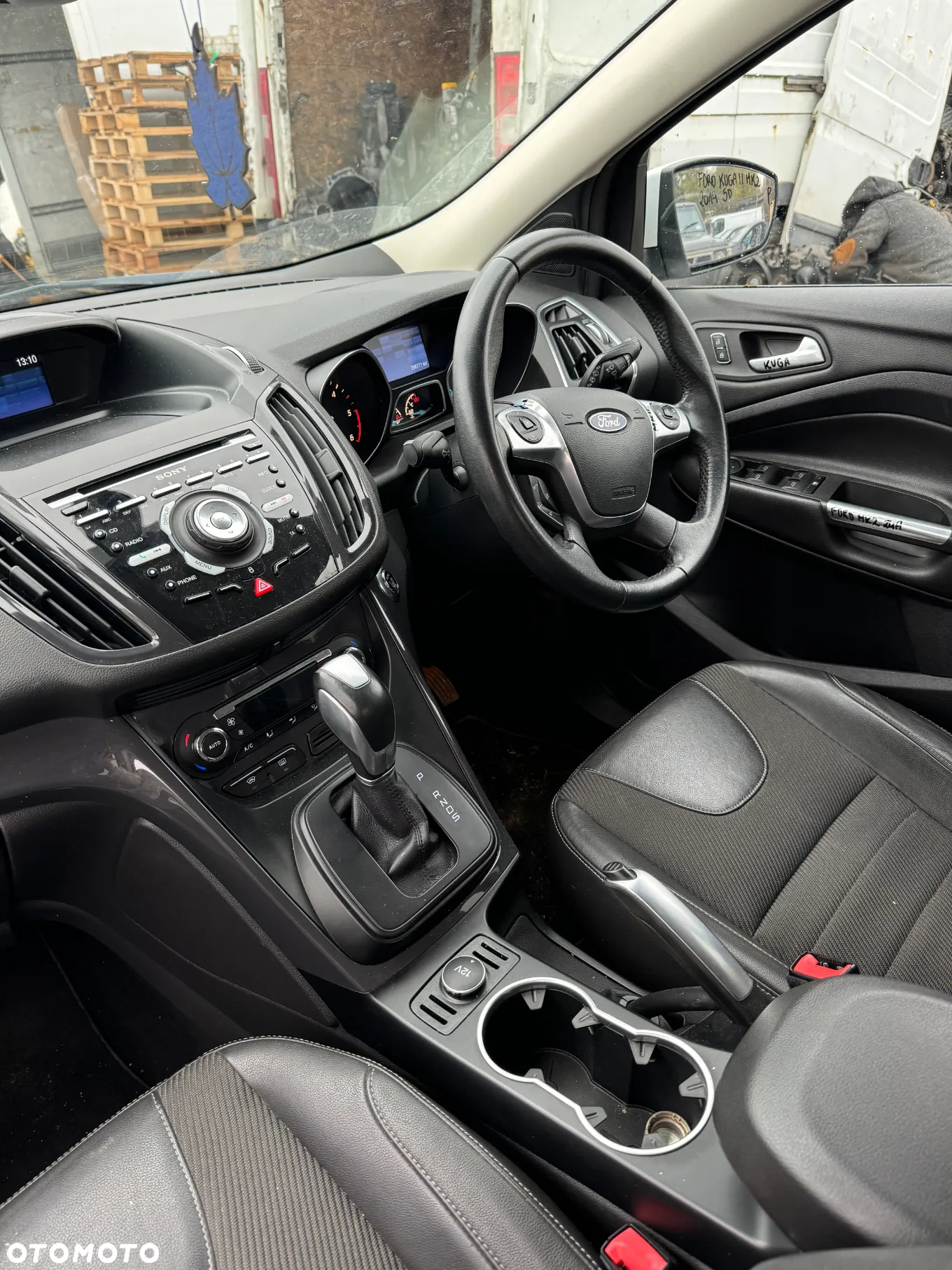 FORD KUGA MK2 II 2014 140KM 2.0 DIESEL FROZEN WHITE 5D NA CZĘŚCI - 9