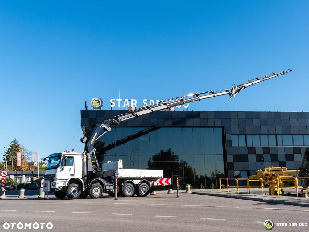 Mercedes-Benz ACTROS 4144 8x4 PALFINGER PK 85002 HDS Żuraw Wciągarka Fly Jib - 7