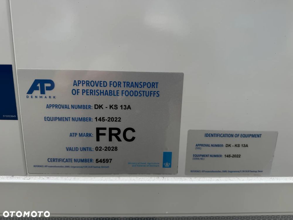 Krone Chłodnia ,Doppelstock , Carrier Vector 1550, 180.000km!! - 30