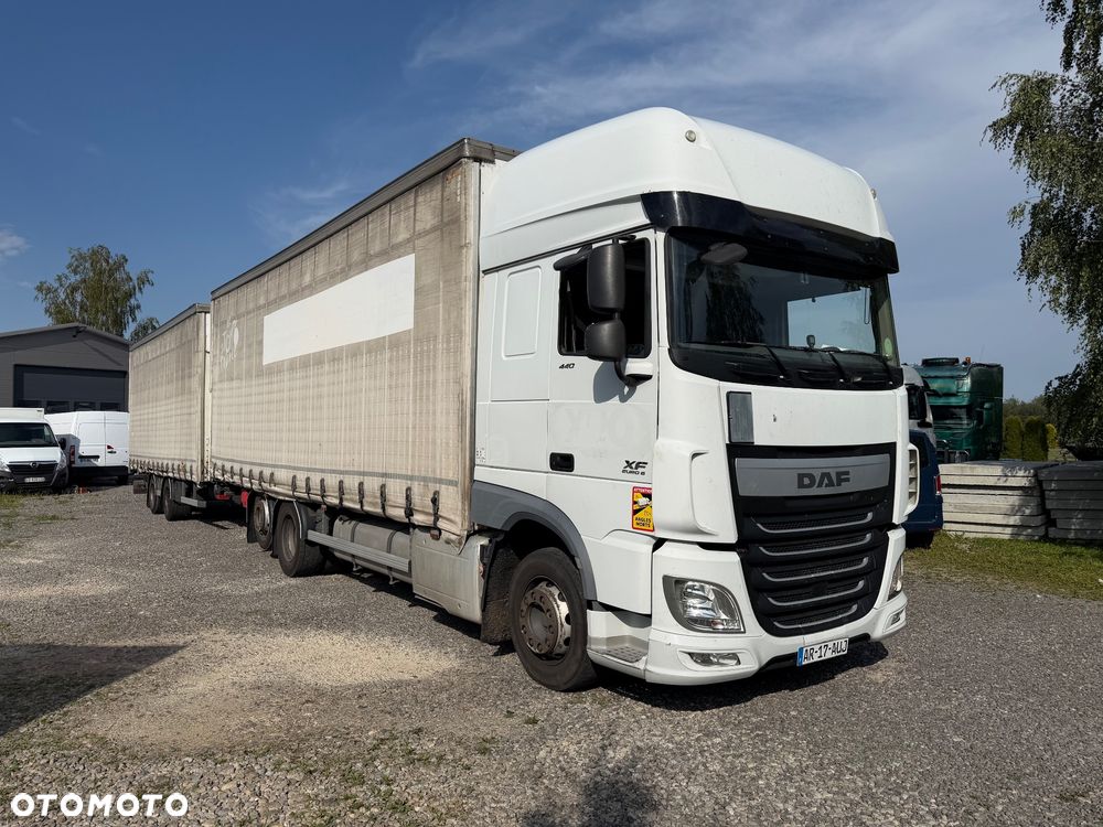 DAF XF 440 !! Tandem !! 6x2 !! Super space cab !! Import France - 4