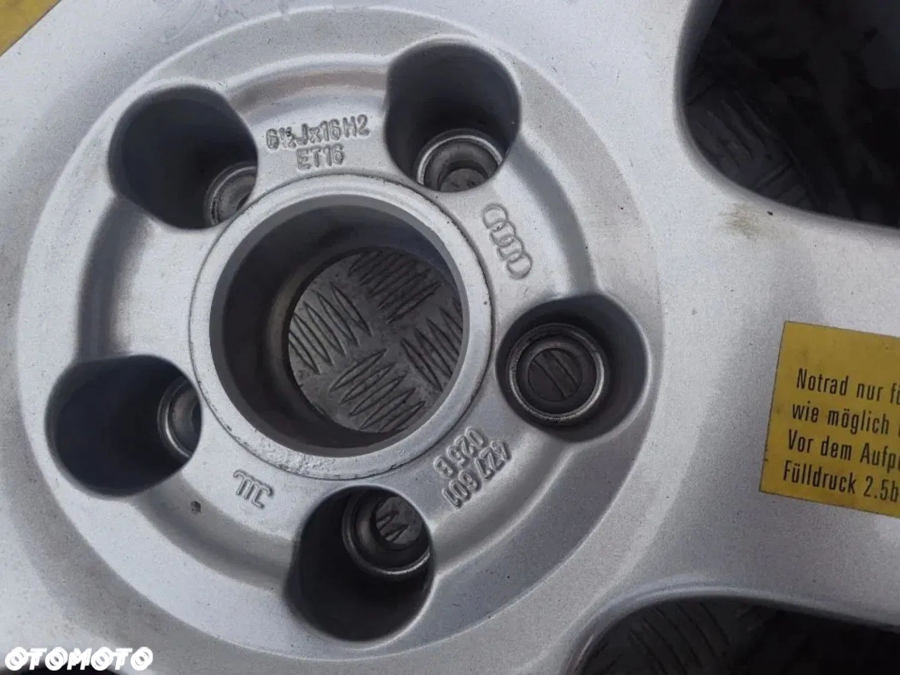 KOŁO ZAPASOWE DOJAZDOWE AUDI A6 ALLROAD 4Z7601025B - 2