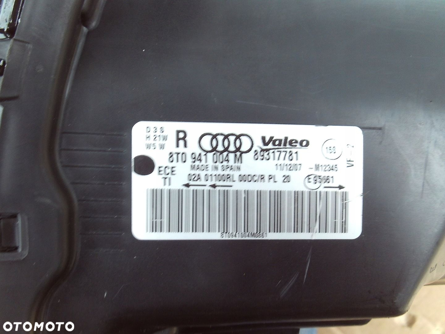 LAMPA PRAWA AUDI A5 8K0 BI XENON NIESKRĘTNY ŁADNA - 5