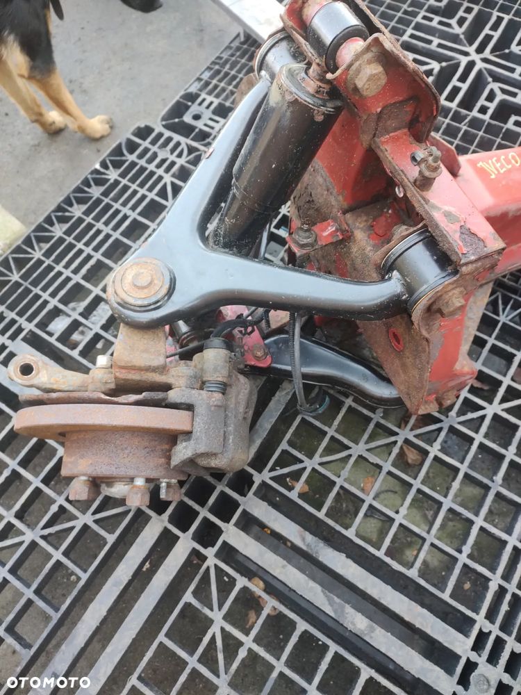 wózek sanki przód kompletne iveco daily III 99-06r pauje do 14r 35s - 5