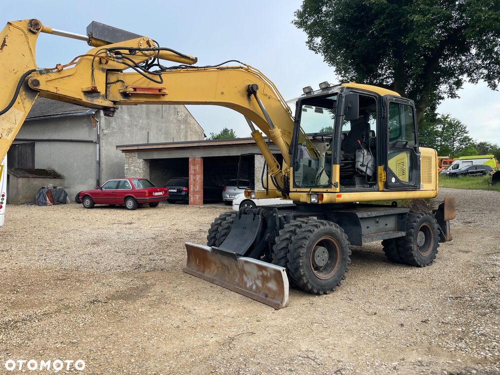 Komatsu Pw 130-7K koparka Kołowa obrotowa CAT JCB CASE LIEBHERR - 3