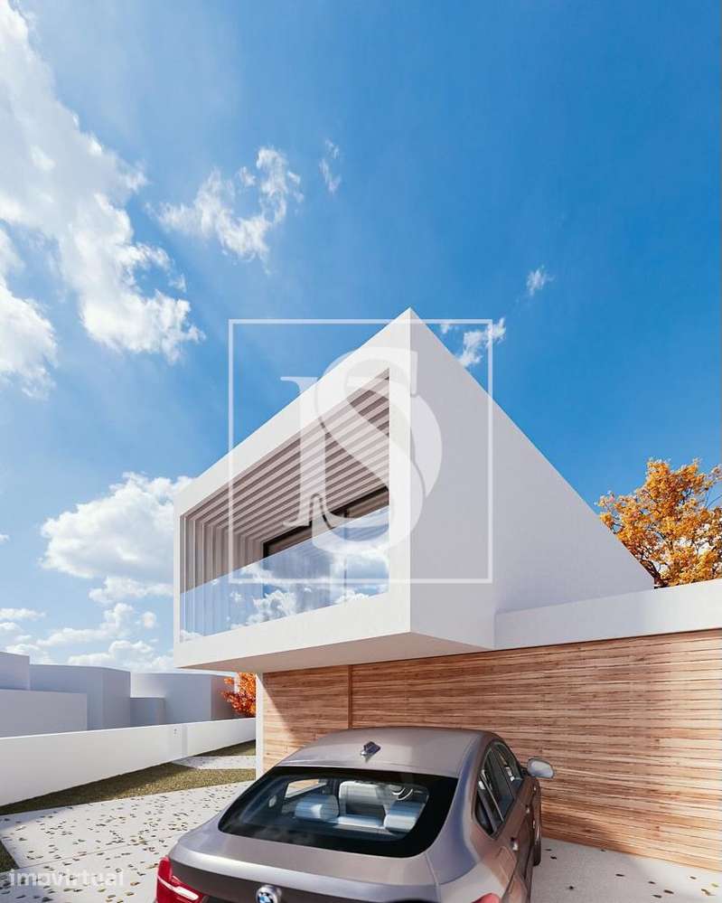 Lote de 597,7 m² c/ Projeto de Moradia Moderna com Piscina | Zona Resi - Grande imagem: 2/10