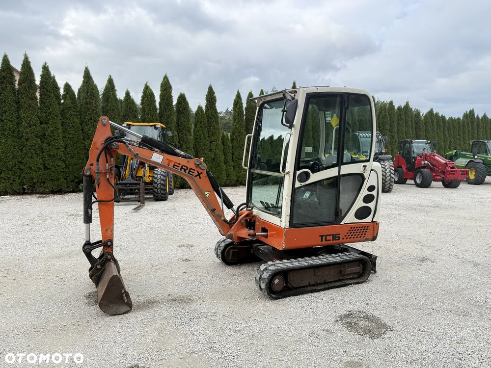 TEREX TC 16 MINIKOPARKA / ORYGINAŁ / Z NIEMIEC / SZYBKOZŁĄCZE / koparka schaeff jcb kubota hitachi yanmar bobcat zx 19 e17 KX018 PC 18 SV 18 20 czesci hydraulika - 14