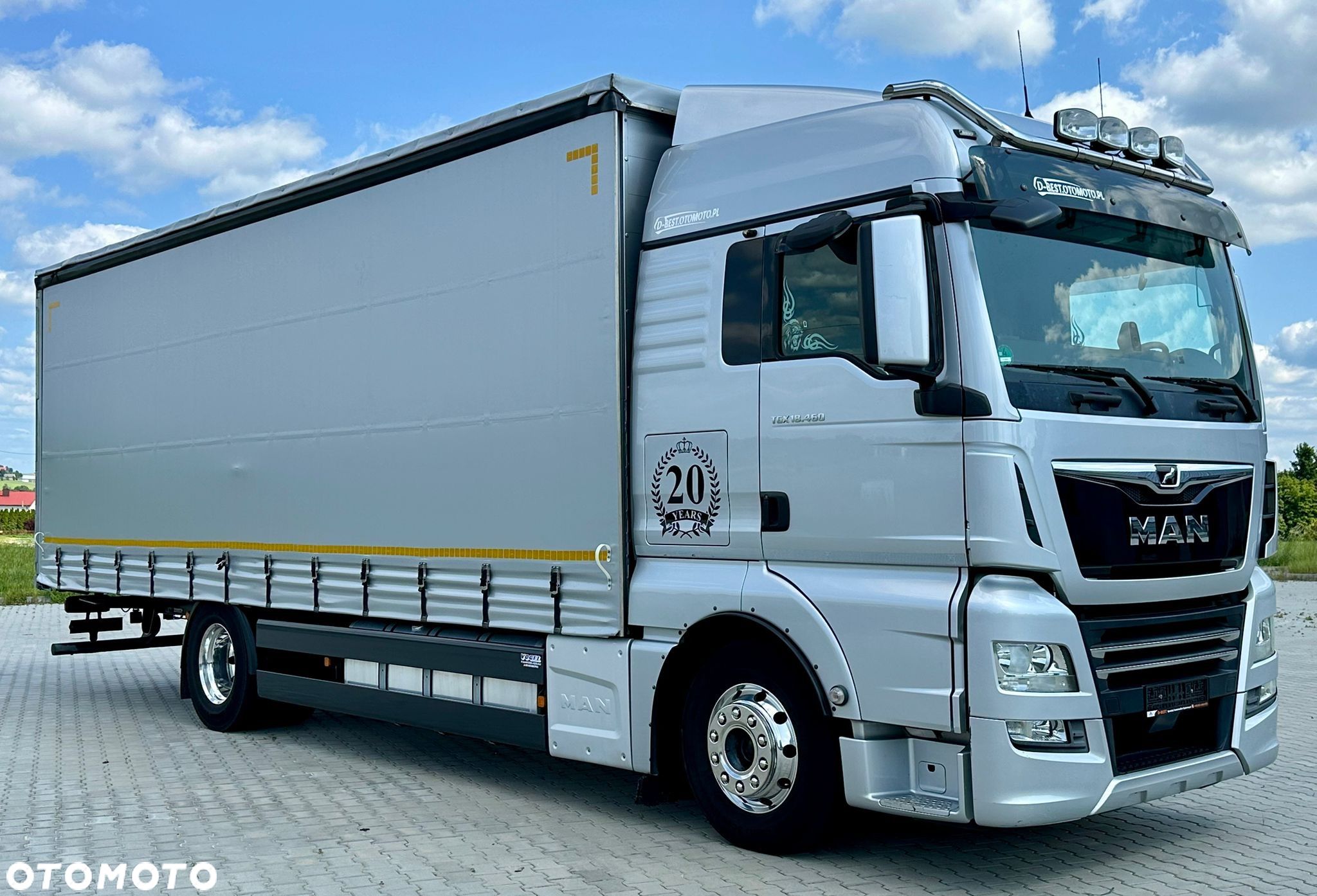 MAN TGX 18.460 / FIRANKA / 20 EUROPALET / ALUSY / SKÓRY / 260 TYS KM / 2019 ROK / Z NIEMIEC - 1