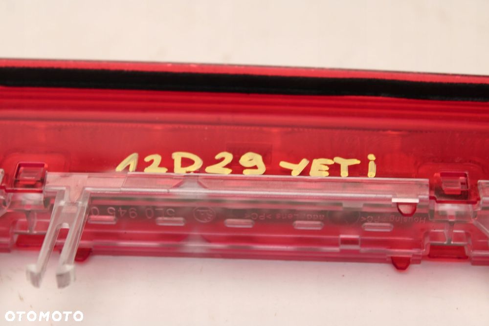 skoda yeti lift 12r- trzecie światło stop stopu 5l0945097 - 8