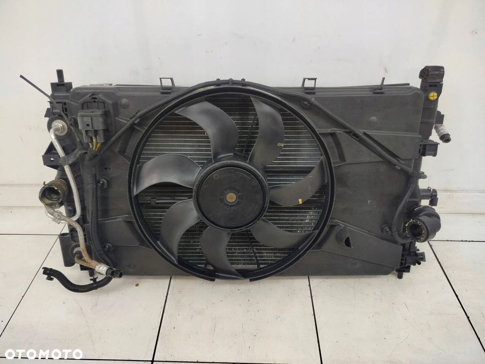 OPEL ASTRA J 09R- KOMPLET CHŁODNIC WENTYLATOR 1.6 BENZYNA AUTOMAT - 5