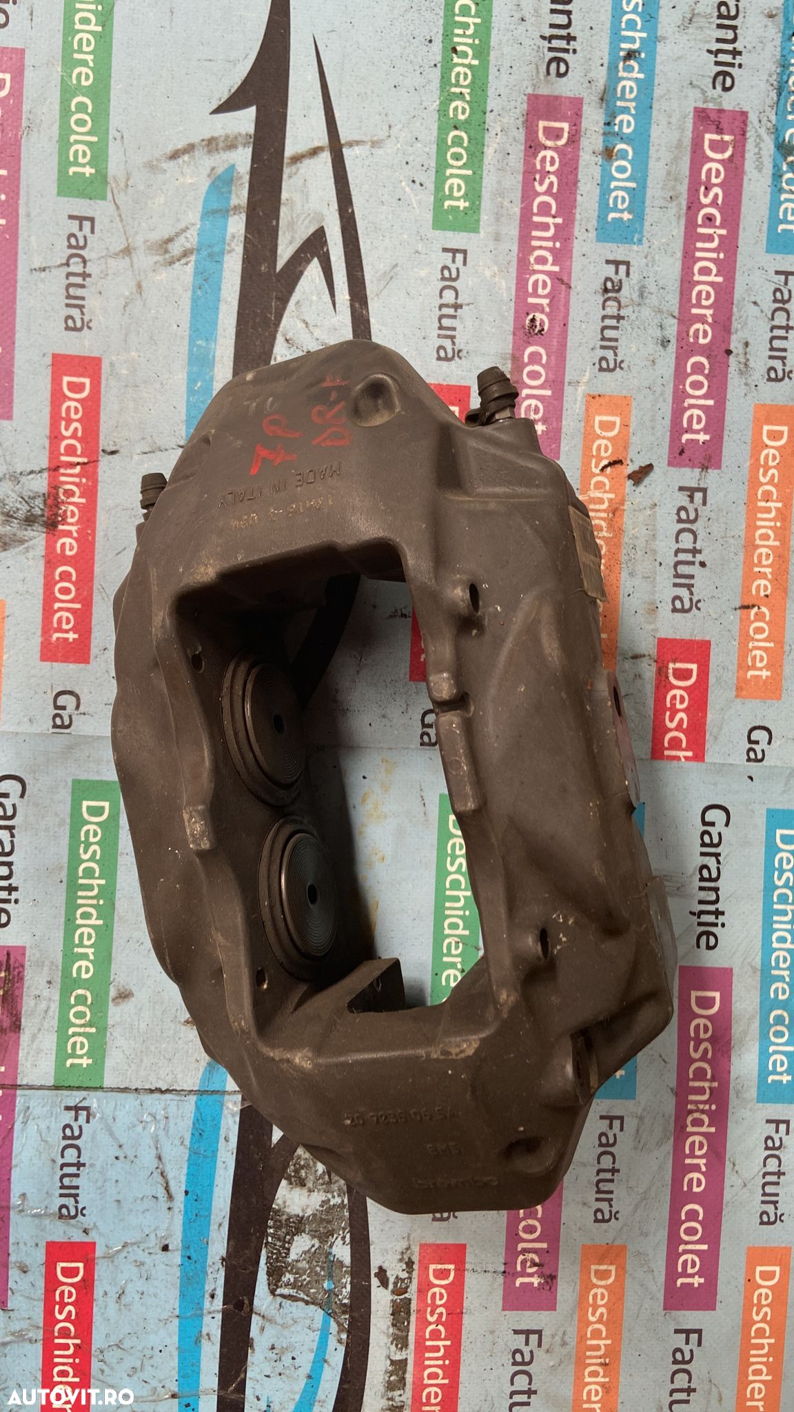 Etrier frana dreapta fata Porsche Cayenne 7P 2011 2018 - 1
