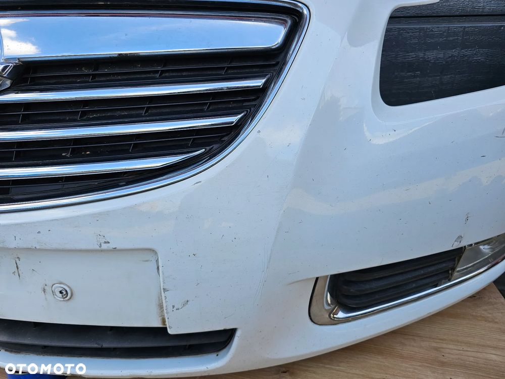 ZDERZAK PRZÓD PRZEDNI PRZED LIFT OPEL INSIGNIA A Z40R SPRYSKI XENON ATRAPA KRATKI KOMPLET EUROPA - 6
