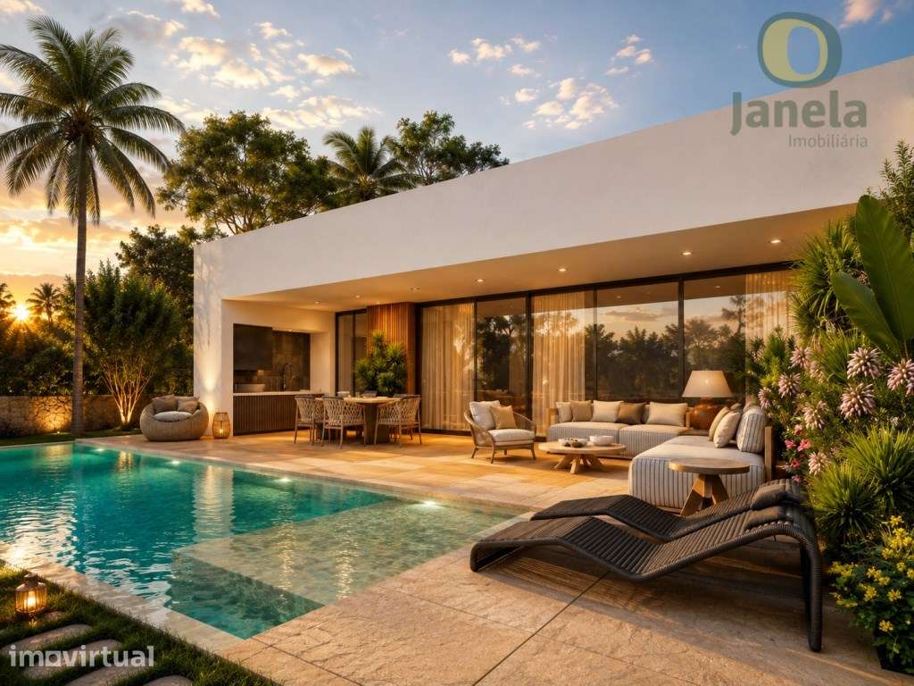 Maravilhosa Moradia Contemporânea, toda Térrea, com piscina - Grande imagem: 2/11