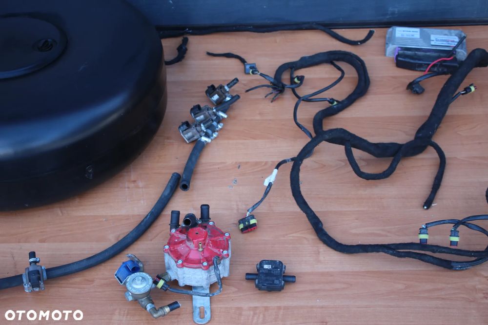 STEROWNIK KOMPUTER GAZU STAG 300 PRZEWODY WIĄZKA KOMPLETNA OPEL ANTARA CAPTIVA 3.2 B - 13