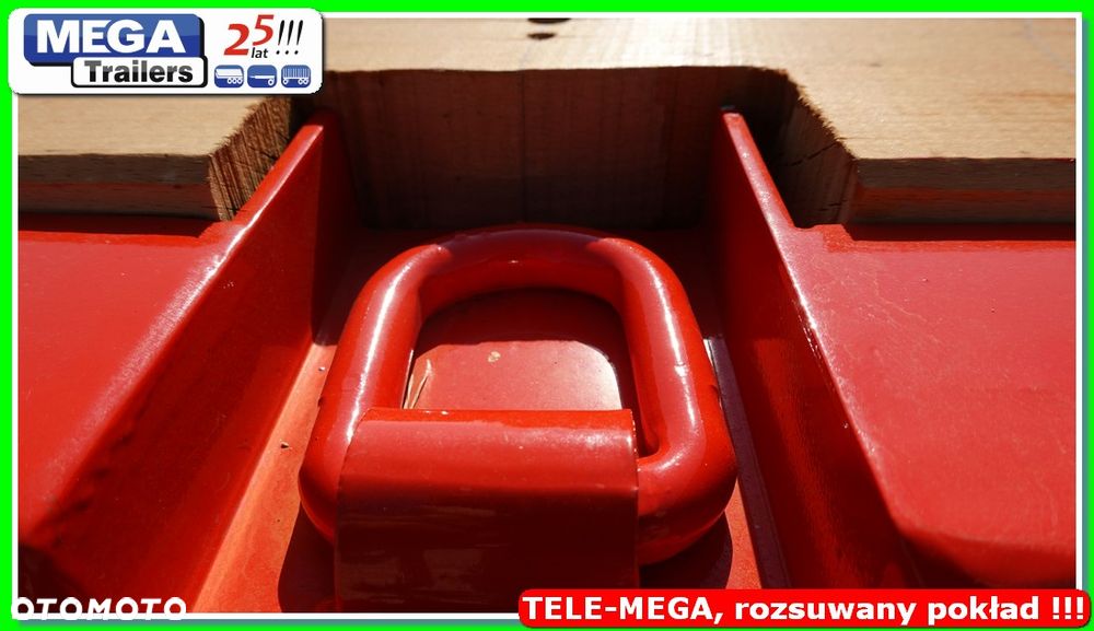 Inny 21,5 m dł. naczepa teleskopowa Full ADR EX3, UNIWERSALNA !!! - 21