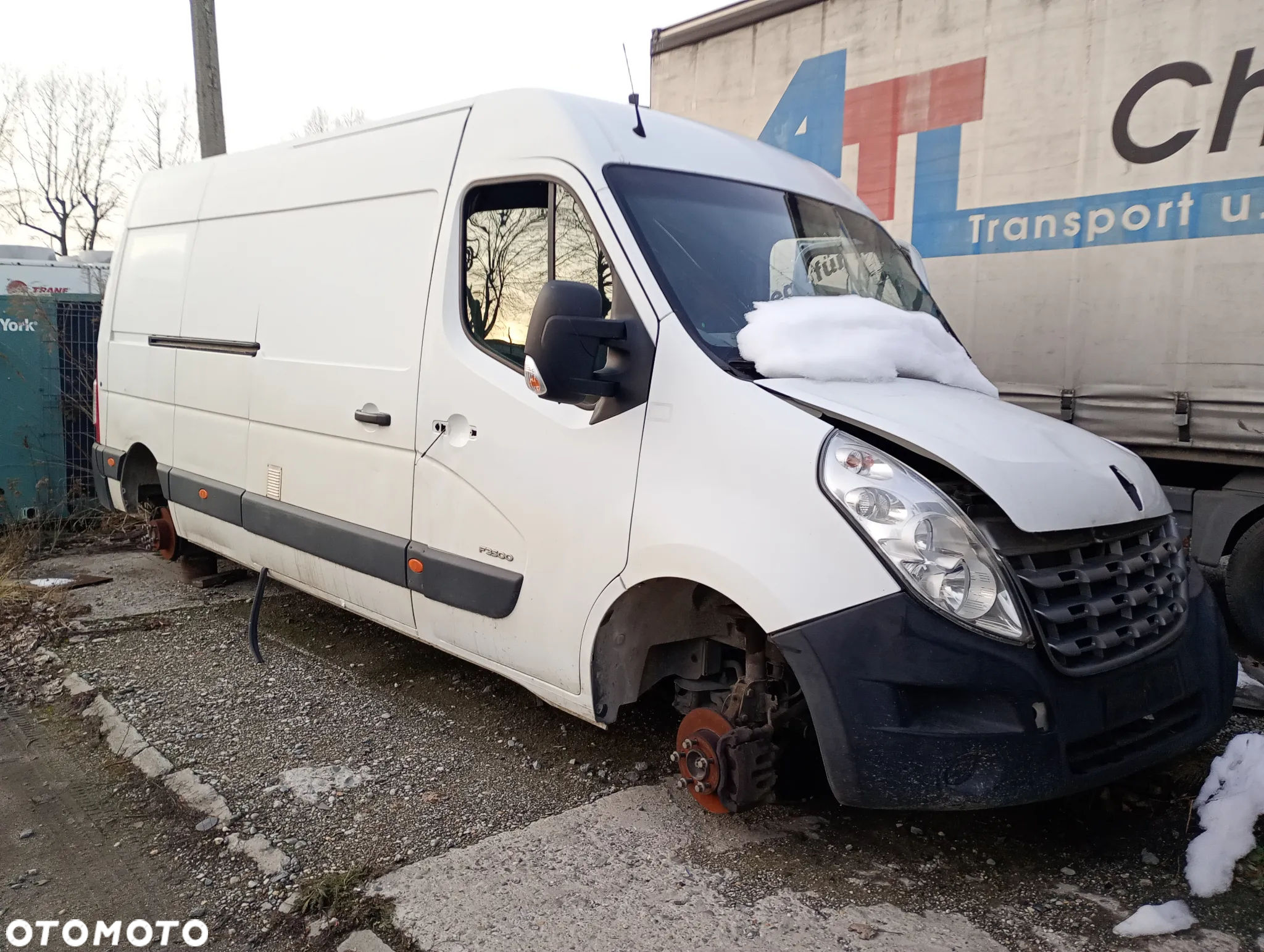 Renault Master drzwi zderzak maska silnik skrzynia - 4