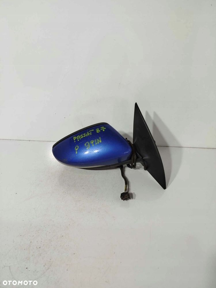 LUSTERKO PRAWE PRZÓD VW PASSAT B7 10-14 9 PIN - 1