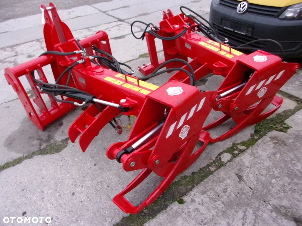 Inny Przyczepa leśna Kellfri 8 ton z żurawiem HDS 6,3m - odkładany HDS - TROL, Wyciągarka leśna do drewna KR4 - 4 tony WIRAX, Pomarol Chwytak do zrywki drewna hydrauliczny CHD100 / CHD110 - kleszcze do drewna, Rębak do drewna, trocina, zrębka - 25