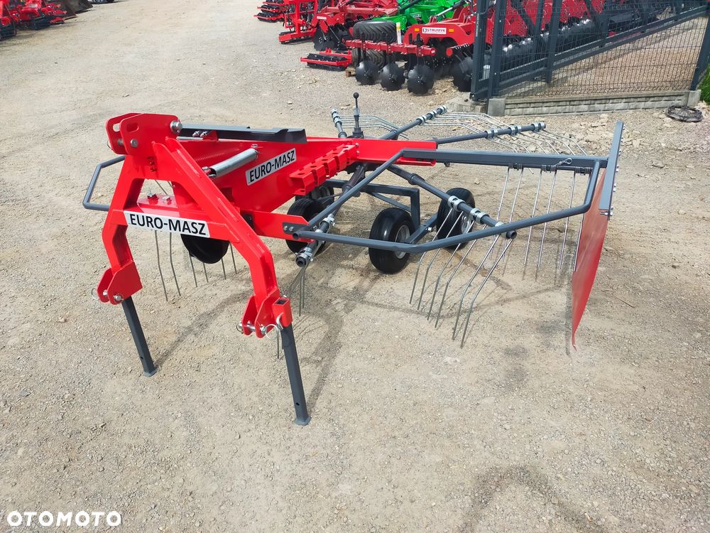 zgrabiarka karuzelowa 3,5m ARMASZ tandem/wał WOM JANPOL/EURO-MASZ od ręki TRANSPORT - 5