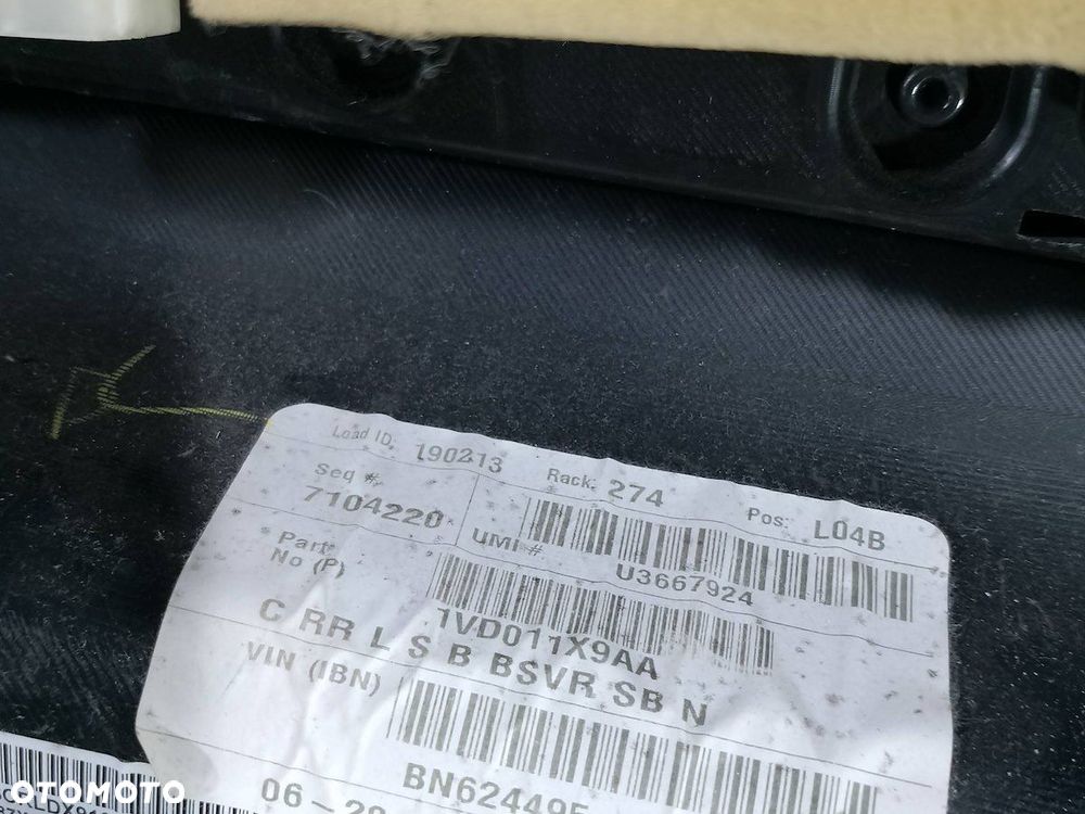 BOCZEK, TAPICERKA DRZWI LEWY TYŁ CHRYSLER 200 (JS) 1VD011X9AA - 3