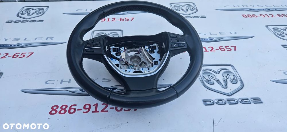 BMW 7 F01 F02 Kierownica Multifunkcja Skóra Ładna Oryginał - 2