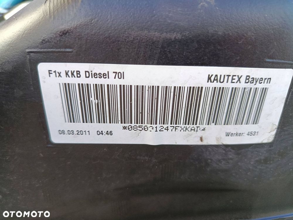 BMW 5 F11 ZBIORNIK BAK PALIWA POMPA PALIWA N57 535D 7225002 7217065 KOMPLET - 5