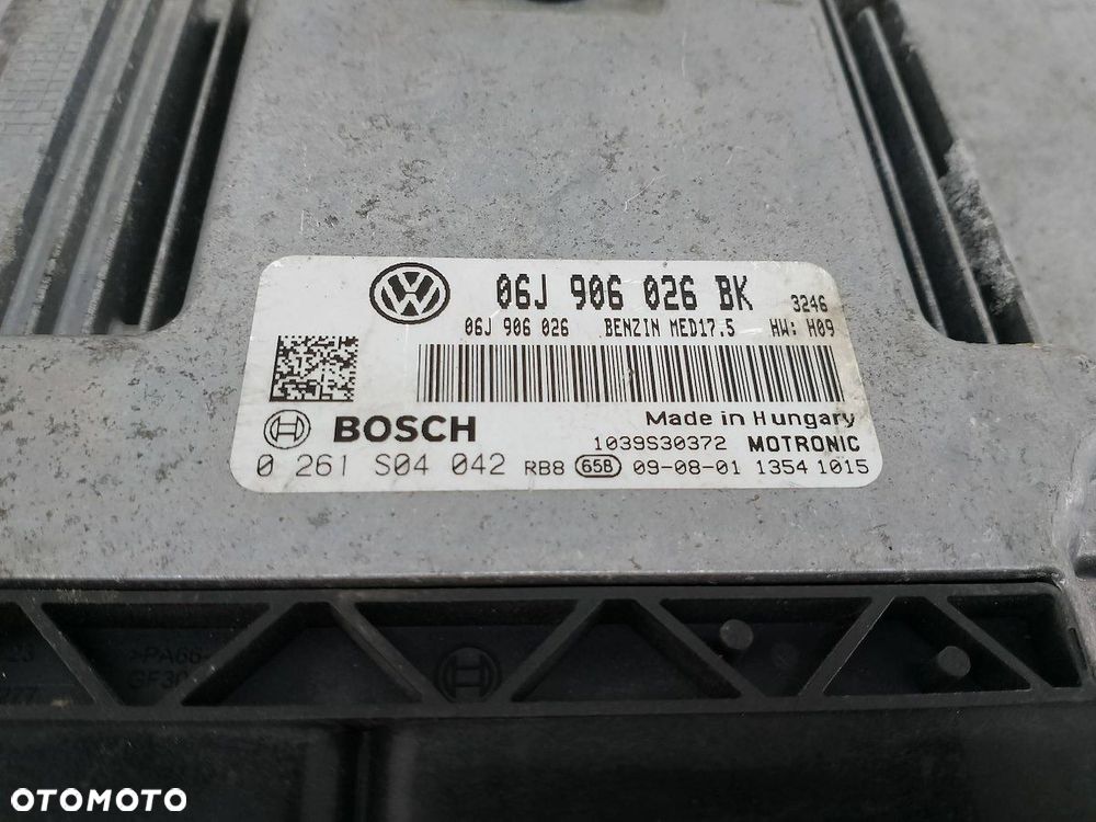 KOMPUTER, STEROWNIK VW PASSAT B6 06J906026BK  0261S04042 BOSCH 1.8 TSI - 4